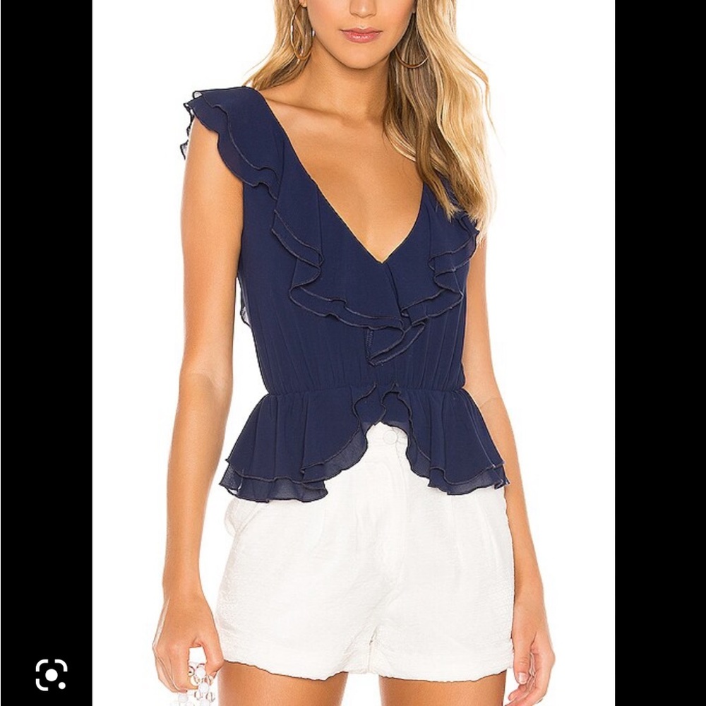 Superdown bodysuit navy